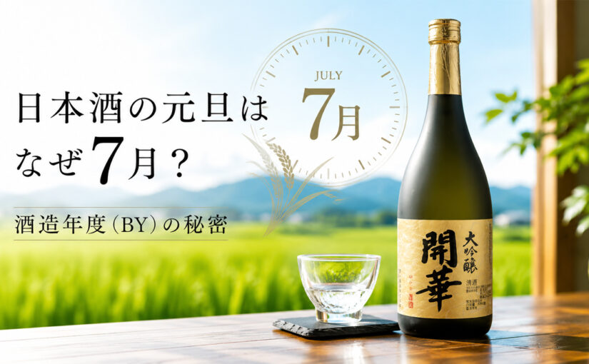 酒造年度（BY）はなぜ7月から？酒蔵の一年と日本酒造りの流れを蔵元がわかりやすく解説